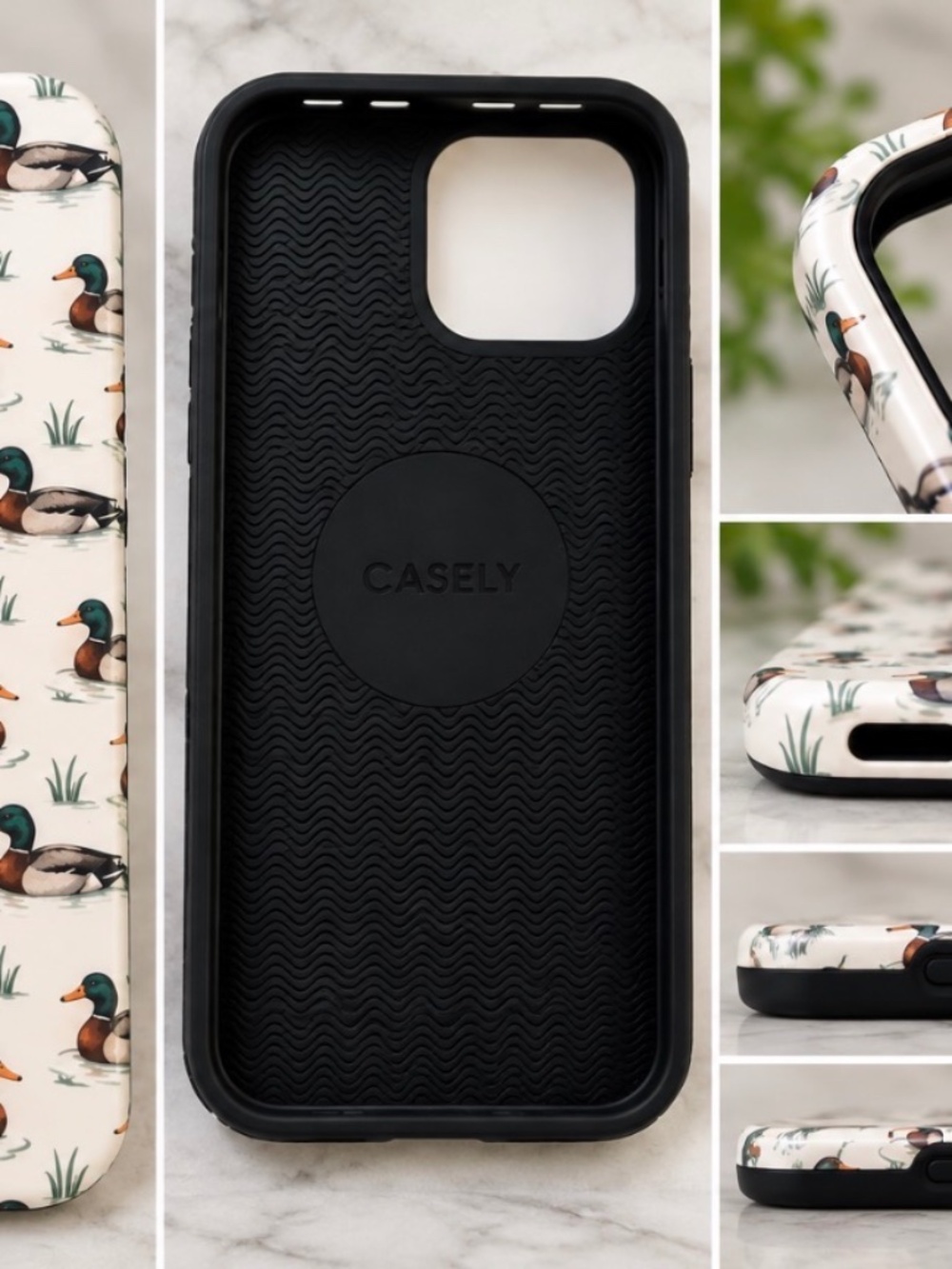 Casely iPhone 15 Pro Max Mallard Duck Waterfowl Cottagecore Phone Case